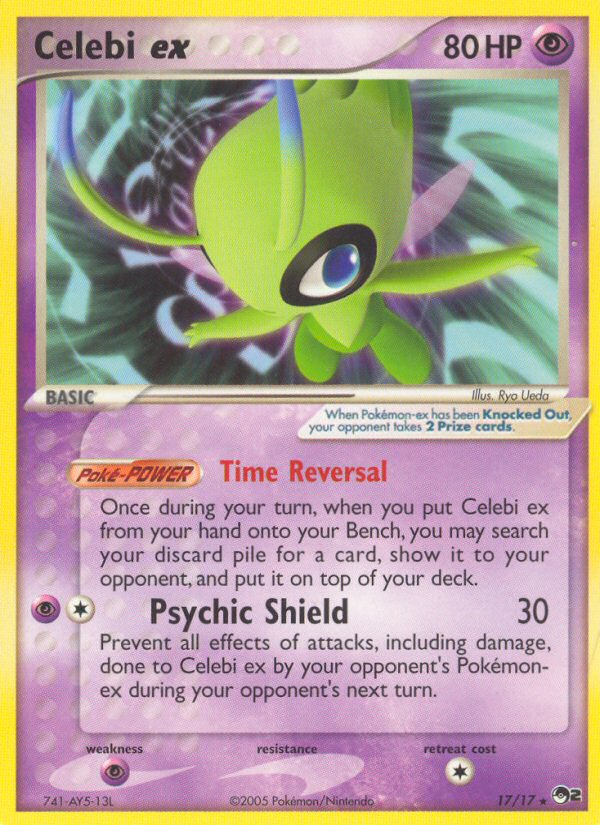 Celebi ex (17/17) [POP Series 2] | Exor Games Dartmouth