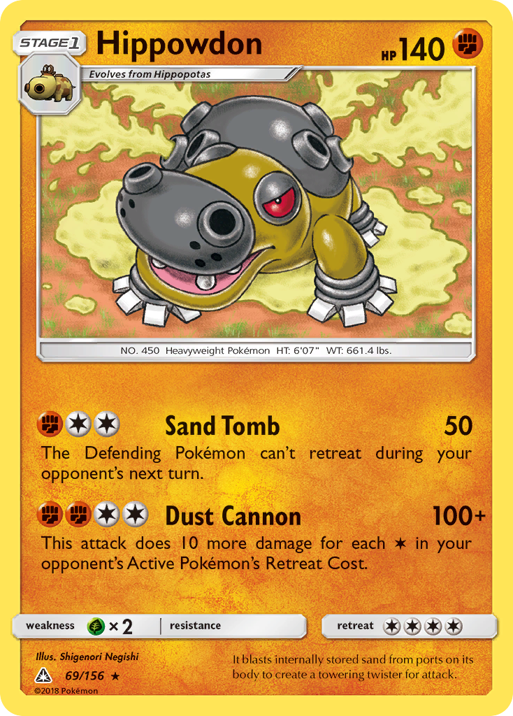 Hippowdon (69/156) [Sun & Moon: Ultra Prism] | Exor Games Dartmouth