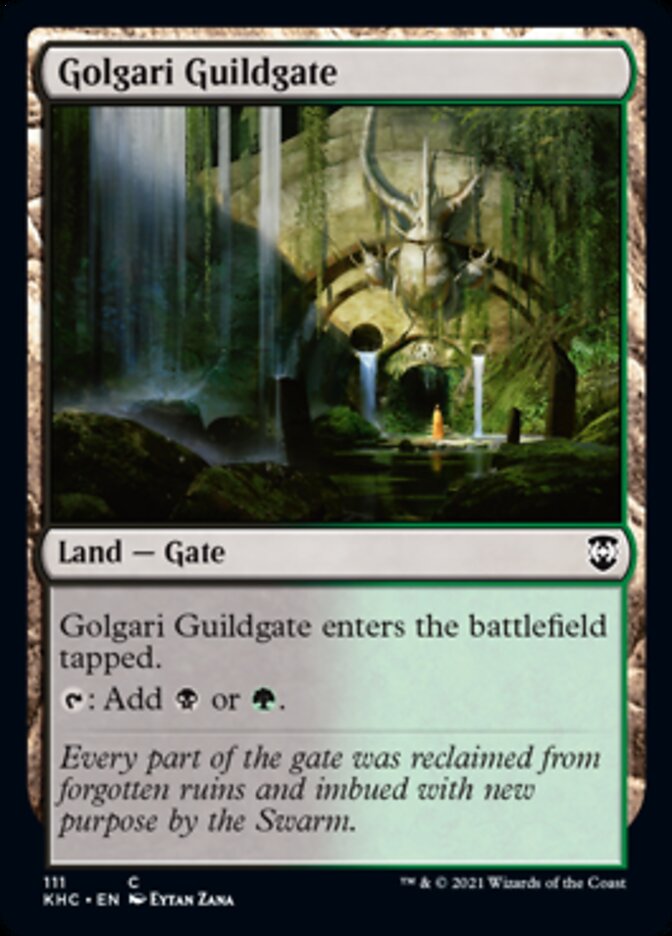 Golgari Guildgate [Kaldheim Commander] | Exor Games Dartmouth