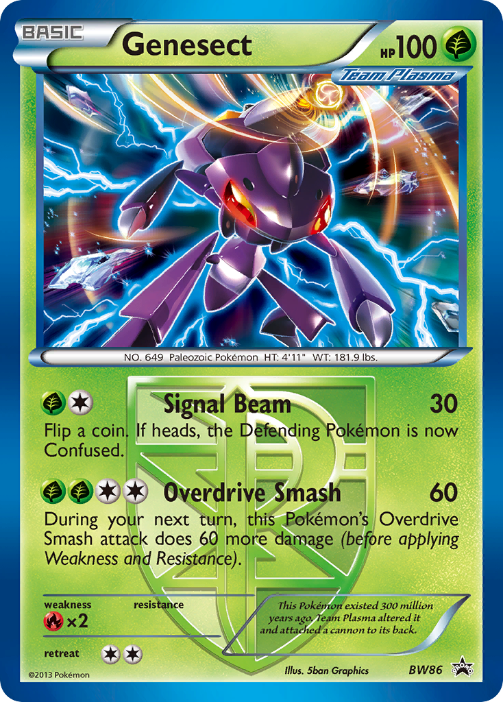 Genesect (BW86) (Team Plasma) [Black & White: Black Star Promos] | Exor Games Dartmouth