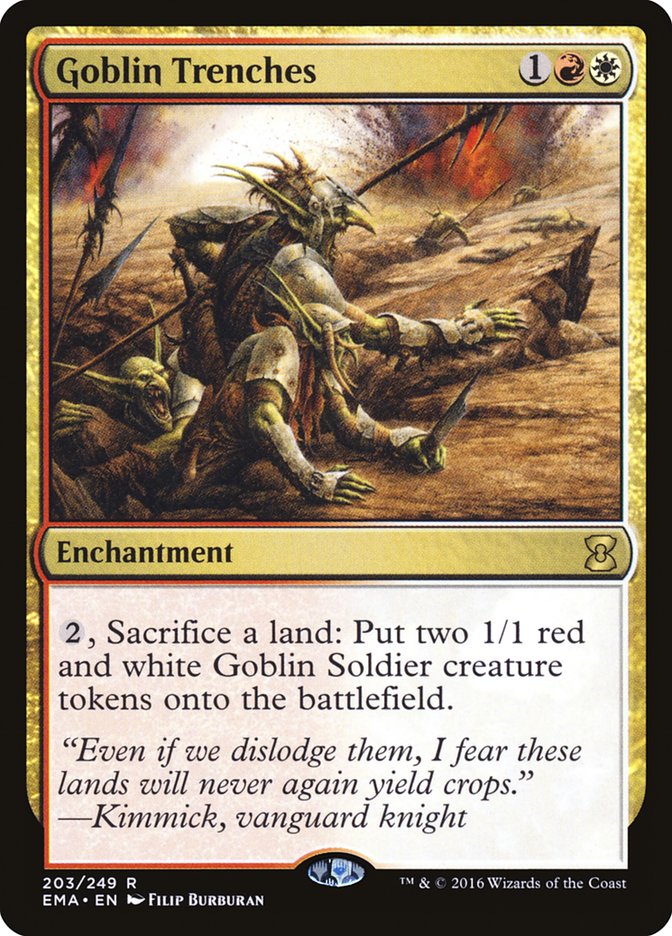 Goblin Trenches [Eternal Masters] | Exor Games Dartmouth