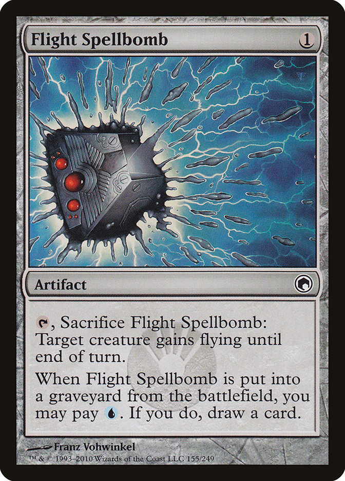 Flight Spellbomb [Scars of Mirrodin] | Exor Games Dartmouth