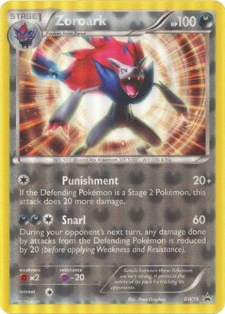 Zoroark (BW19) (Jumbo Card) [Black & White: Black Star Promos] | Exor Games Dartmouth