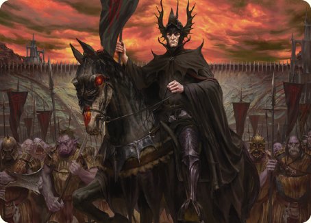 The Mouth of Sauron Art Card [The Lord of the Rings: Tales of Middle-earth Art Series] | Exor Games Dartmouth