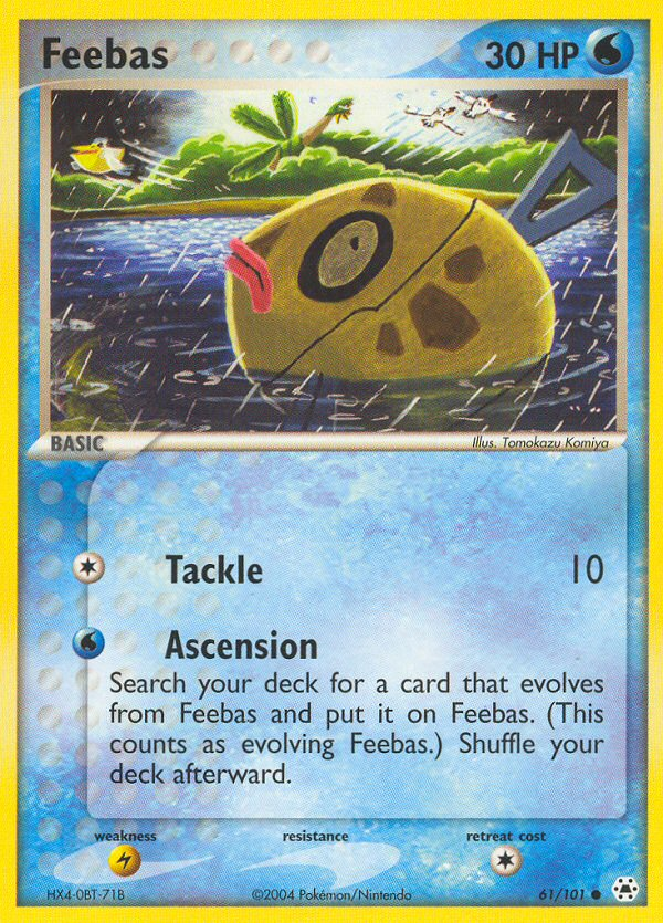 Feebas (61/101) [EX: Hidden Legends] | Exor Games Dartmouth