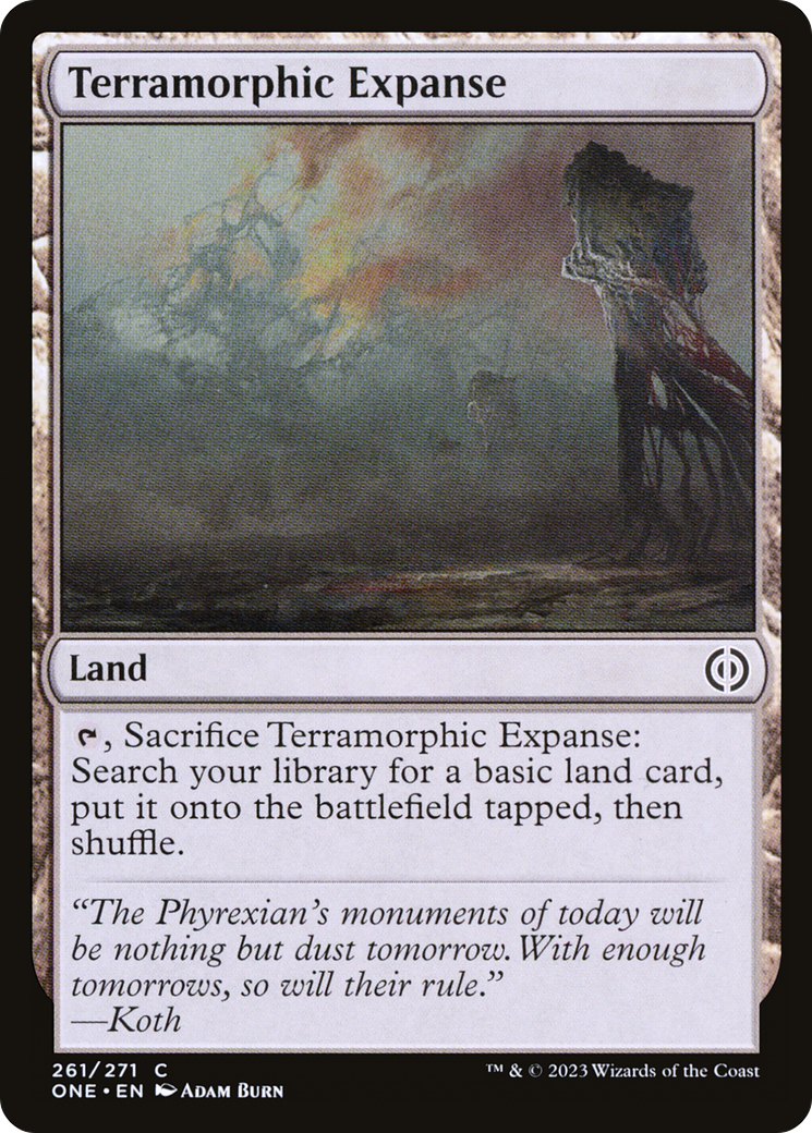 Terramorphic Expanse [Phyrexia: All Will Be One] | Exor Games Dartmouth