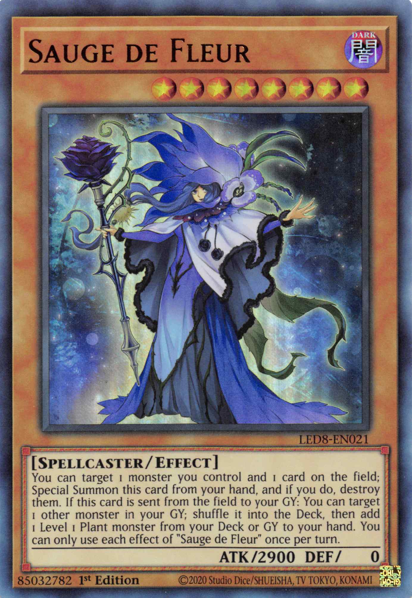 Sauge de Fleur [LED8-EN021] Ultra Rare | Exor Games Dartmouth