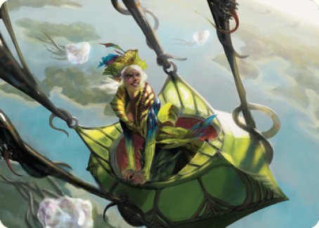 Nael, Avizoa Aeronaut Art Card [Dominaria United Art Series] | Exor Games Dartmouth