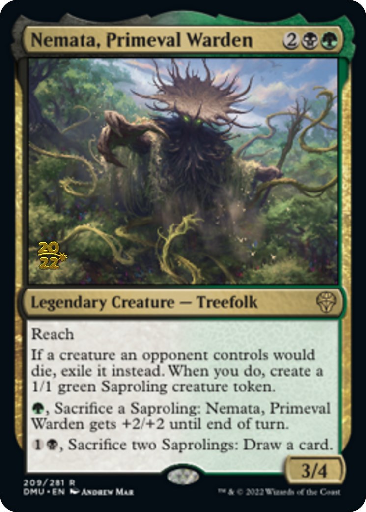 Nemata, Primeval Warden [Dominaria United Prerelease Promos] | Exor Games Dartmouth