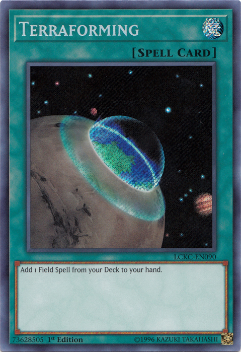 Terraforming [LCKC-EN090] Secret Rare | Exor Games Dartmouth