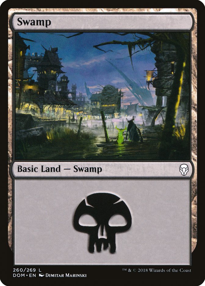 Swamp (260) [Dominaria] | Exor Games Dartmouth