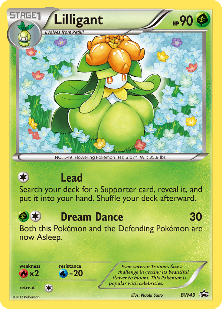 Lilligant (BW49) [Black & White: Black Star Promos] | Exor Games Dartmouth