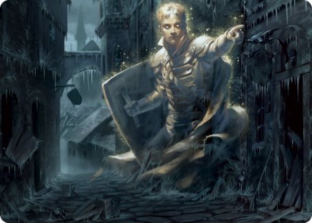 Dennick, Pious Apparition Art Card [Innistrad: Midnight Hunt Art Series] | Exor Games Dartmouth