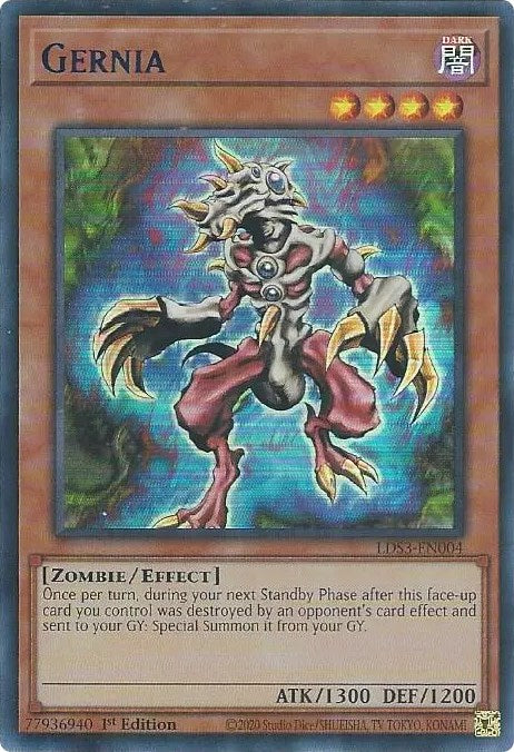 Gernia (Blue) [LDS3-EN004] Ultra Rare | Exor Games Dartmouth