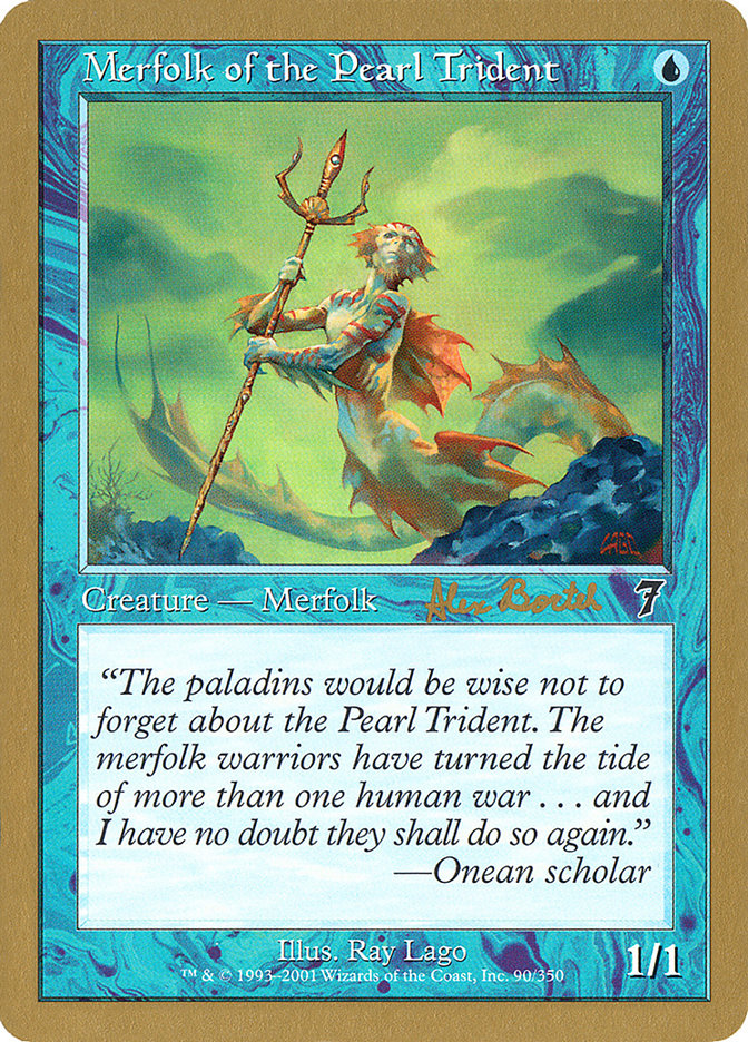 Merfolk of the Pearl Trident (Alex Borteh) [World Championship Decks 2001] | Exor Games Dartmouth