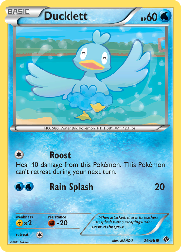 Ducklett (26/98) [Black & White: Emerging Powers] | Exor Games Dartmouth