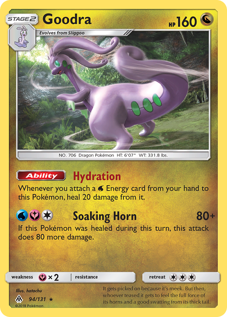 Goodra (94/131) [Sun & Moon: Forbidden Light] | Exor Games Dartmouth