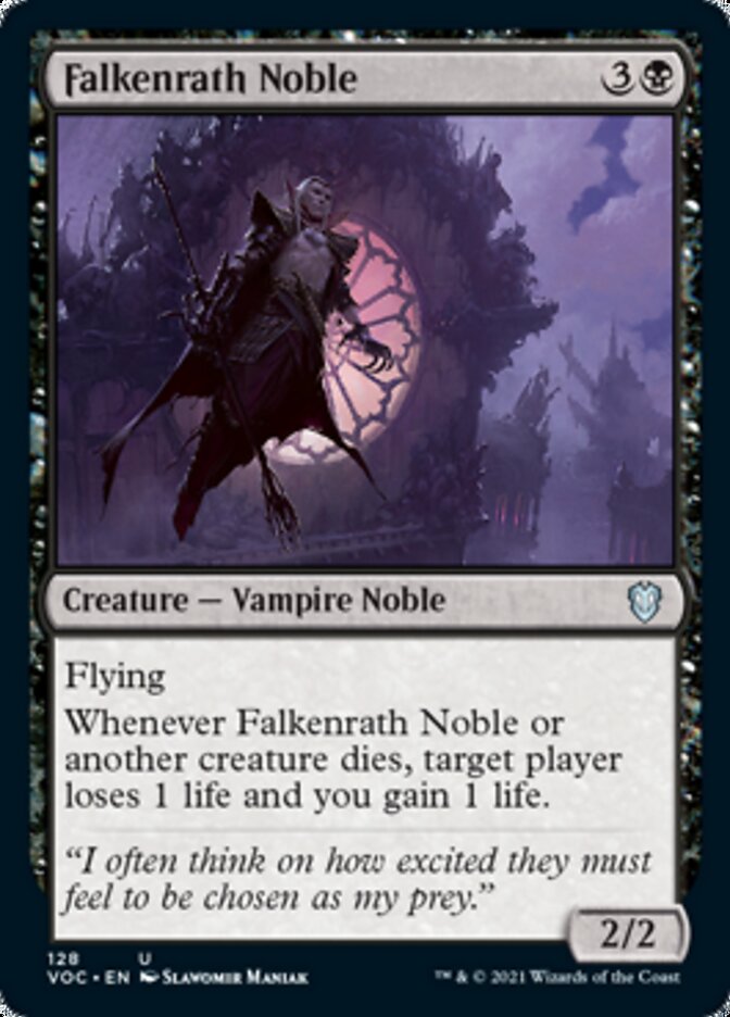 Falkenrath Noble [Innistrad: Crimson Vow Commander] | Exor Games Dartmouth