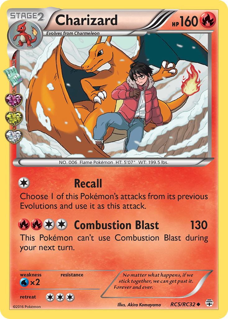 Charizard (RC5/RC32) [XY: Generations] | Exor Games Dartmouth