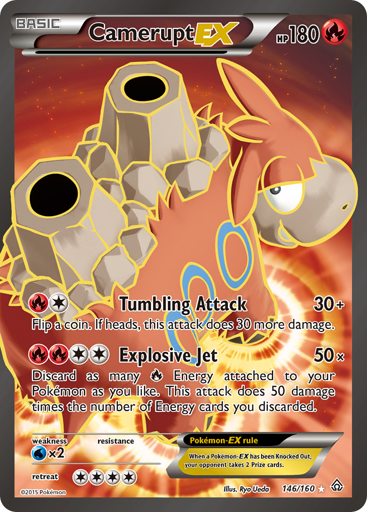 Camerupt EX (146/160) [XY: Primal Clash] | Exor Games Dartmouth