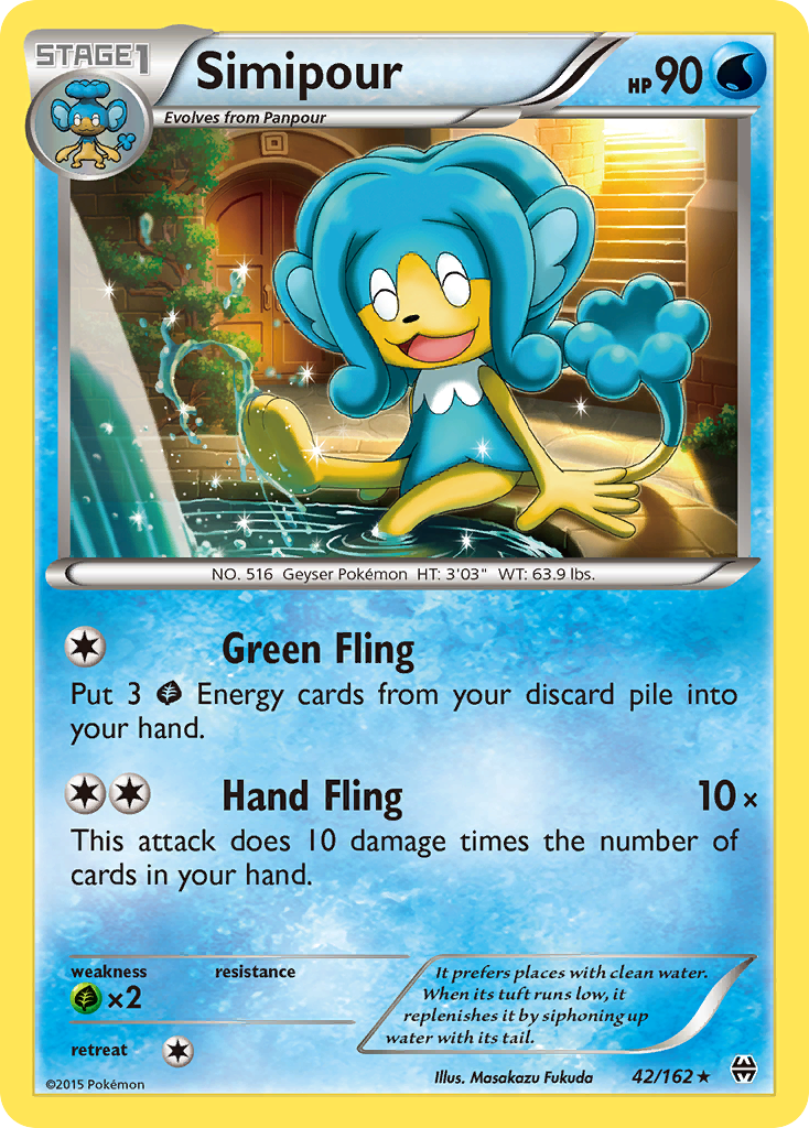 Simipour (42/162) [XY: BREAKthrough] | Exor Games Dartmouth