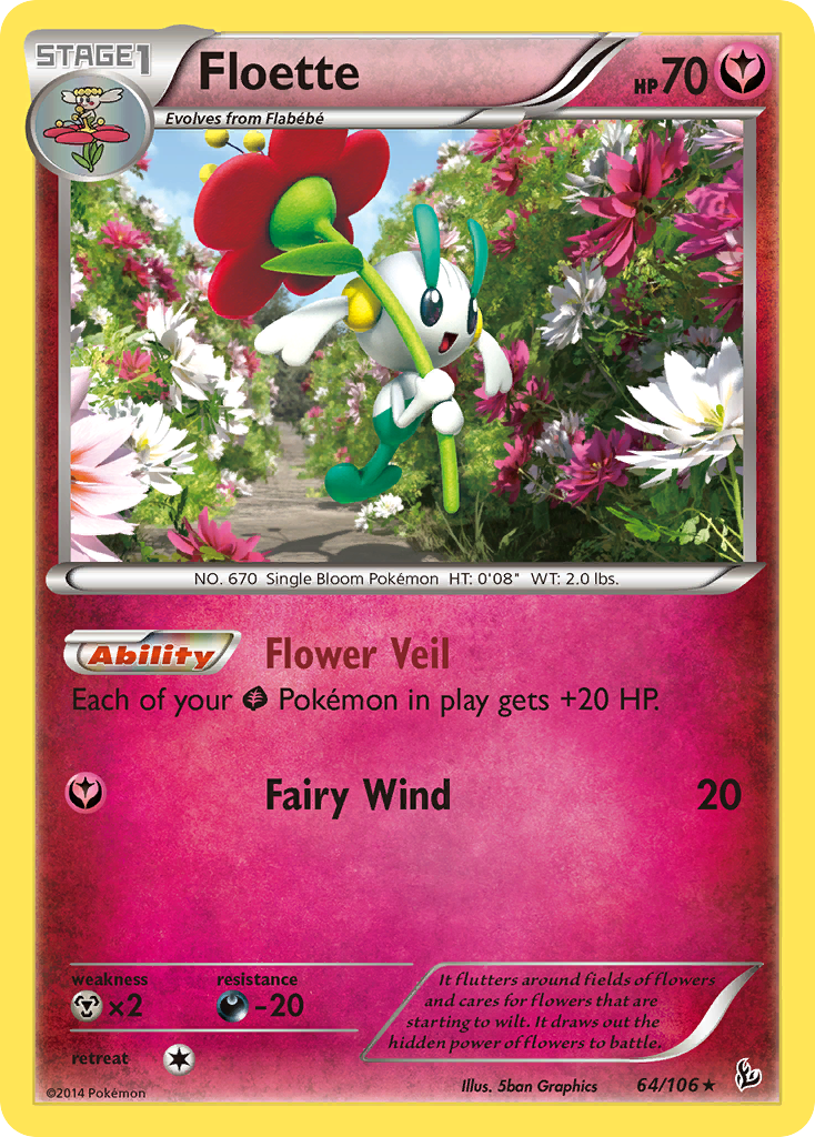 Floette (64/106) [XY: Flashfire] | Exor Games Dartmouth