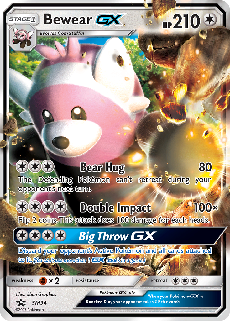 Bewear GX (SM34) [Sun & Moon: Black Star Promos] | Exor Games Dartmouth