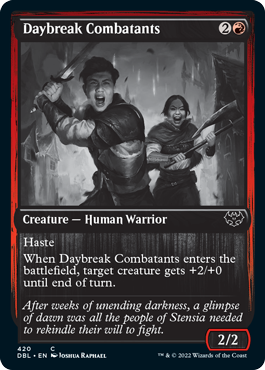 Daybreak Combatants [Innistrad: Double Feature] | Exor Games Dartmouth