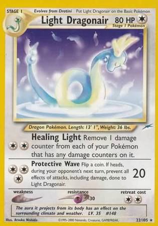 Light Dragonair (22/105) [Neo Destiny Unlimited] | Exor Games Dartmouth