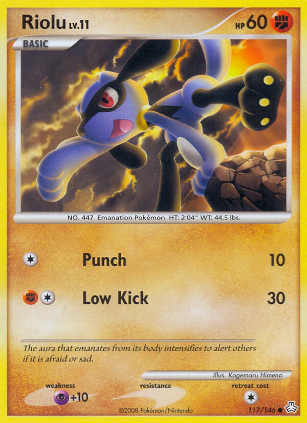 Riolu (117/146) [Diamond & Pearl: Legends Awakened] | Exor Games Dartmouth