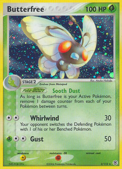 Butterfree (2/112) [EX: FireRed & LeafGreen] | Exor Games Dartmouth