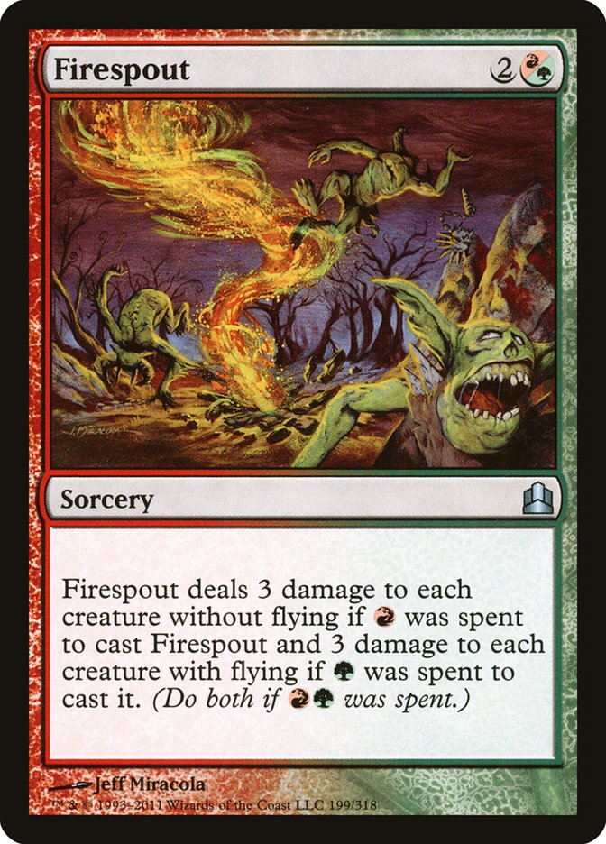 Firespout [Commander 2011] | Exor Games Dartmouth