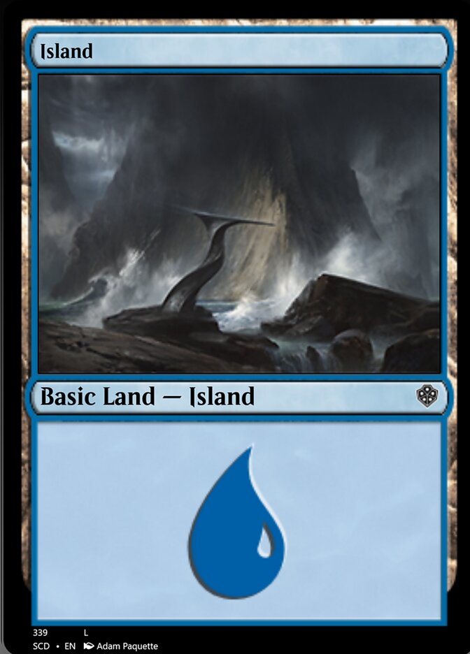 Island (339) [Starter Commander Decks] | Exor Games Dartmouth