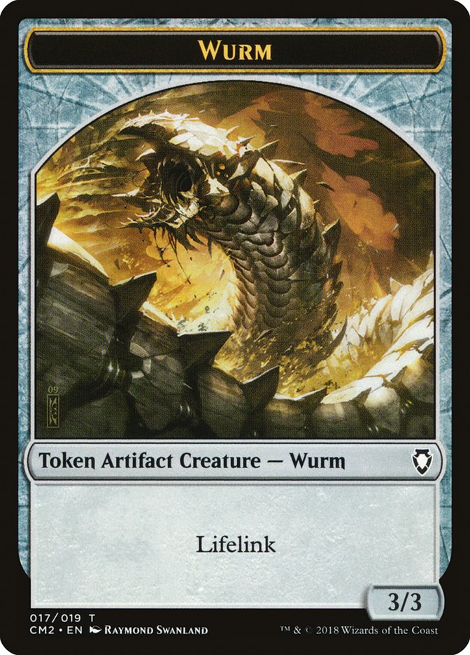 Wurm (Lifelink) [Commander Anthology Volume II Tokens] | Exor Games Dartmouth