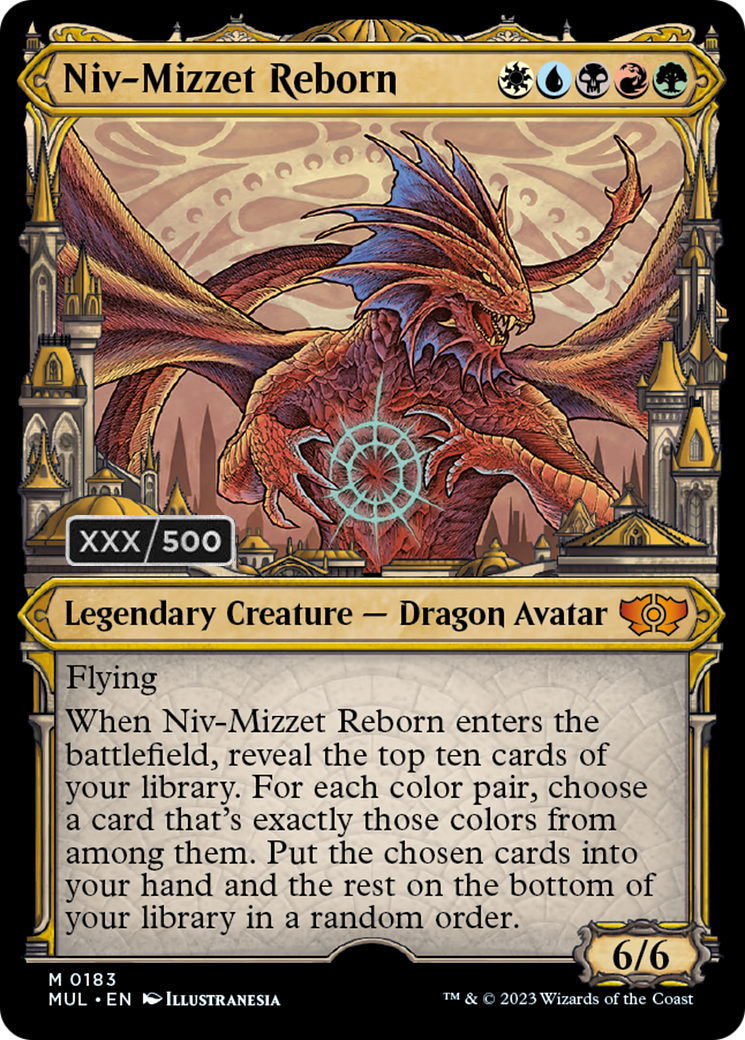 Niv-Mizzet Reborn (Serialized) [Multiverse Legends] | Exor Games Dartmouth