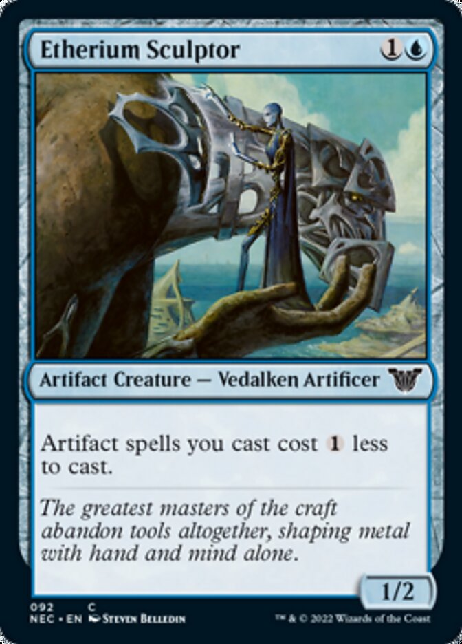 Etherium Sculptor [Kamigawa: Neon Dynasty Commander] | Exor Games Dartmouth