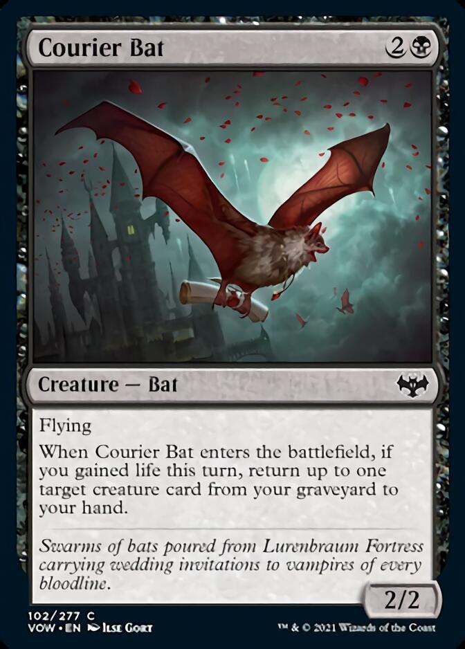 Courier Bat [Innistrad: Crimson Vow] | Exor Games Dartmouth