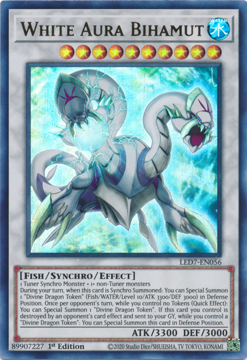 White Aura Bihamut [LED7-EN056] Ultra Rare | Exor Games Dartmouth