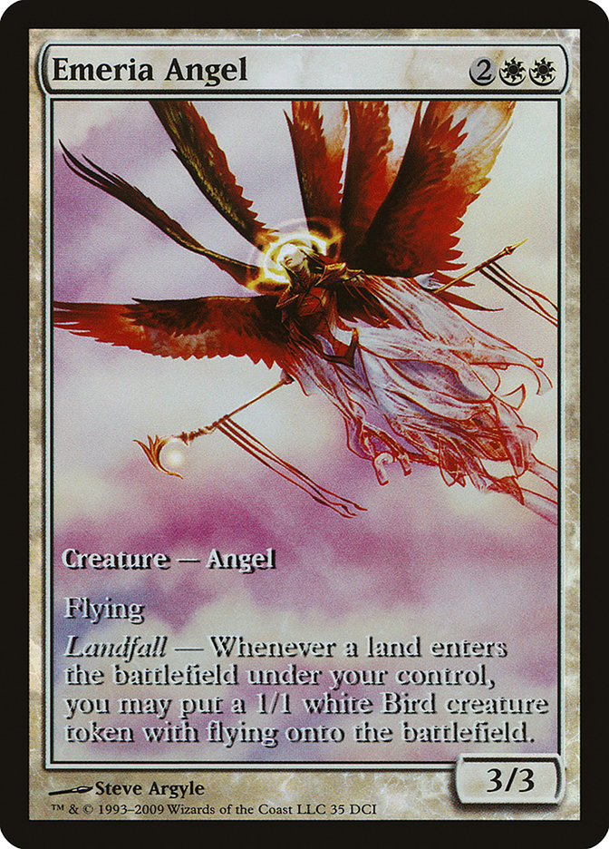 Emeria Angel (Game Day) (Extended) [Zendikar Promos] | Exor Games Dartmouth