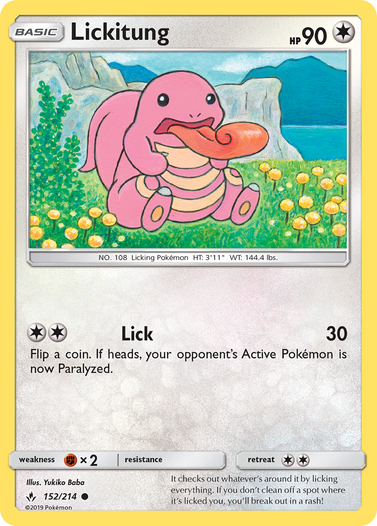 Lickitung (152/214) [Sun & Moon: Unbroken Bonds] | Exor Games Dartmouth