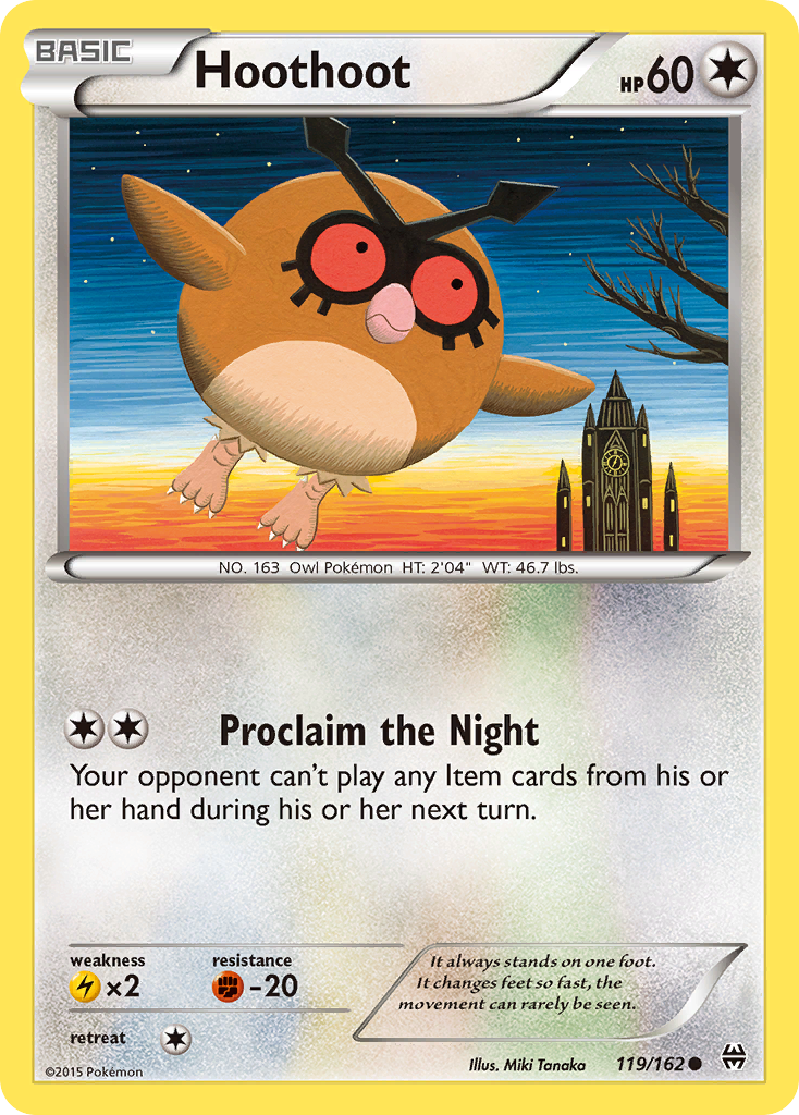 Hoothoot (119/162) [XY: BREAKthrough] | Exor Games Dartmouth