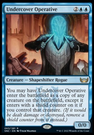 Undercover Operative (Promo Pack) [Streets of New Capenna Promos] | Exor Games Dartmouth