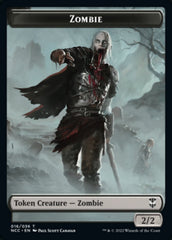 Zombie // Goat Double-sided Token [Streets of New Capenna Commander Tokens] | Exor Games Dartmouth