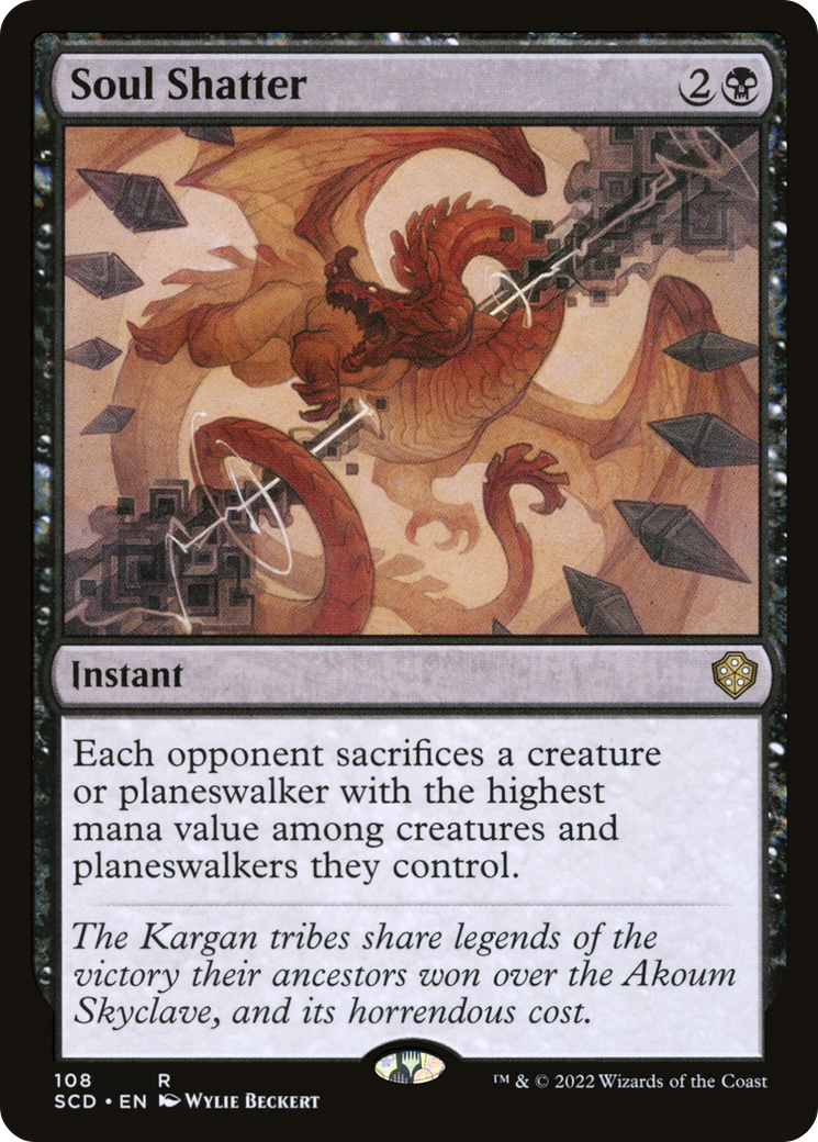 Soul Shatter [Starter Commander Decks] | Exor Games Dartmouth