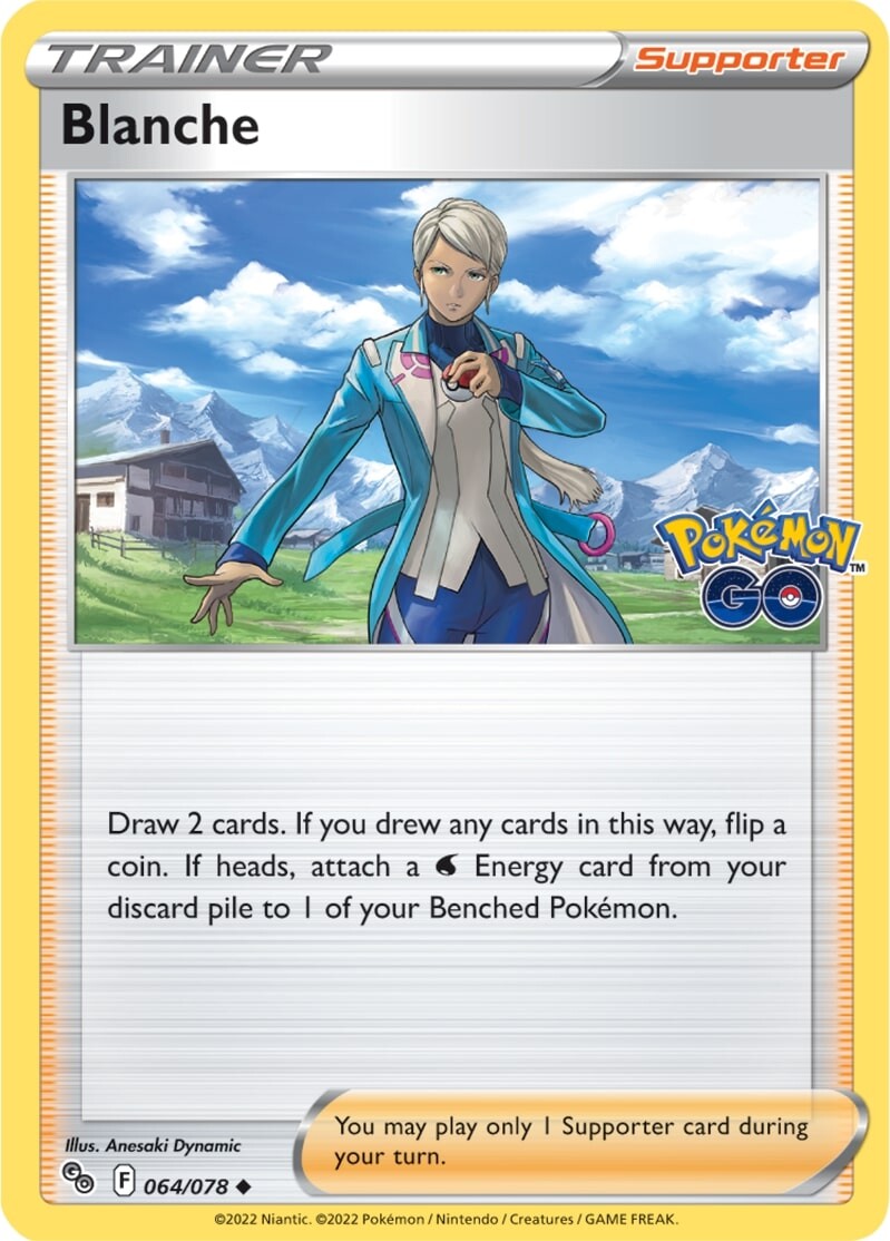 Blanche (064/078) [Pokémon GO] | Exor Games Dartmouth