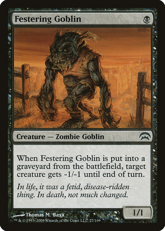 Festering Goblin [Planechase] | Exor Games Dartmouth