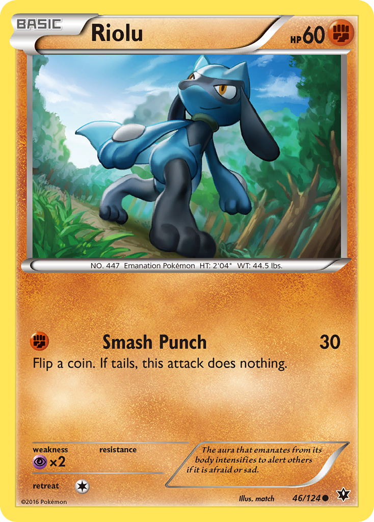 Riolu (46/124) [XY: Fates Collide] | Exor Games Dartmouth