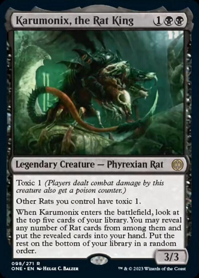 Karumonix, the Rat King [Phyrexia: All Will Be One] | Exor Games Dartmouth