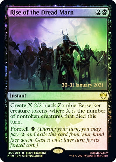 Rise of the Dread Marn  [Kaldheim Prerelease Promos] | Exor Games Dartmouth