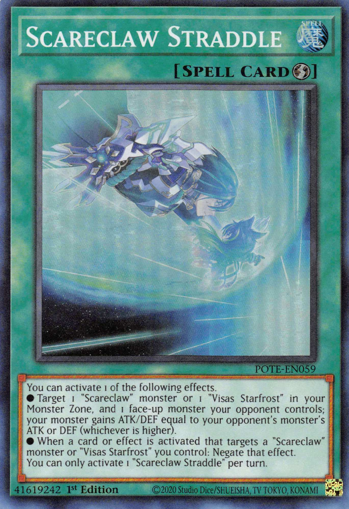 Scareclaw Straddle [POTE-EN059] Super Rare | Exor Games Dartmouth